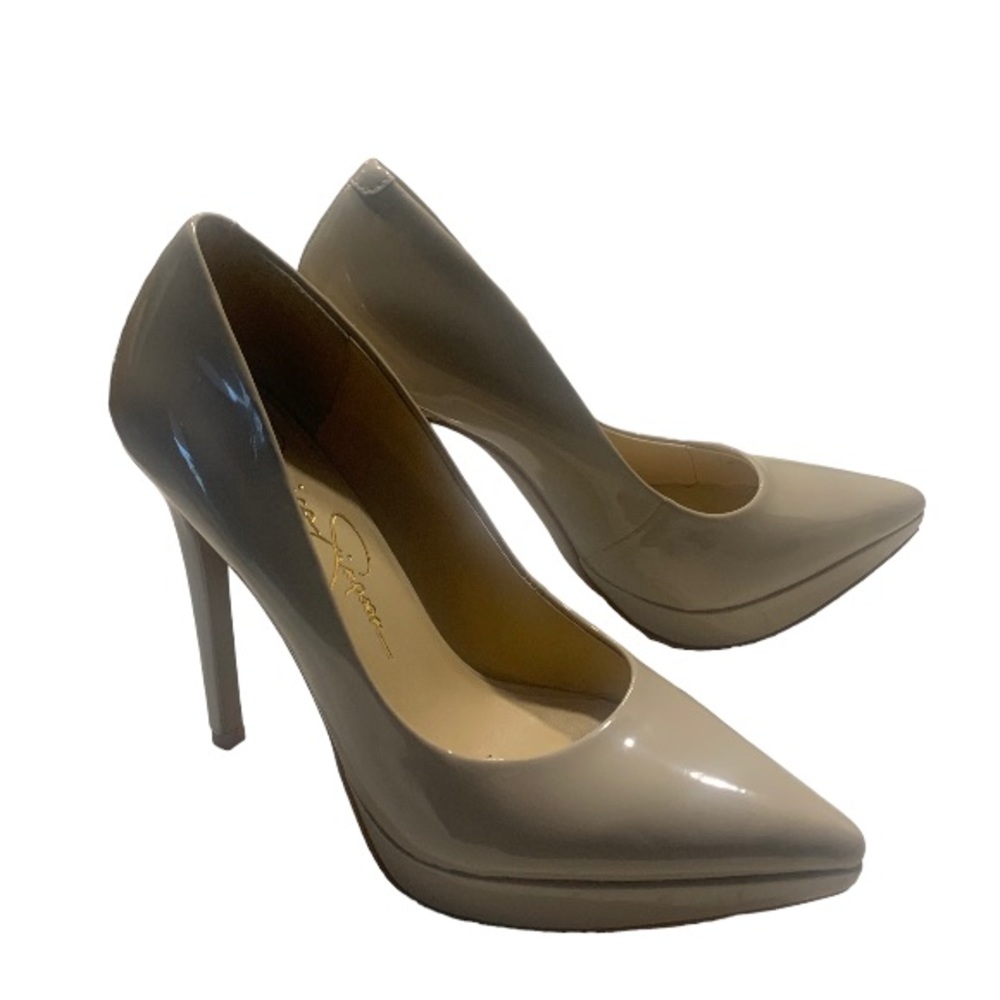 Jessica Simpson CLIRA DOVE Nude Women's Platform Pump Size 6.5